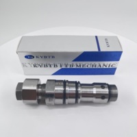 Válvula de Alivio Principal FTB 159-7732 E320B para Excavadora Cat E320B E320D E325 E329D E330B E320, Repuestos Originales de Control Hidráulico