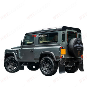 WideBody kit Ailes avant et arrière Kits de carrosserie Pièces automobiles Extérieur pour Land Rover <span class=keywords><strong>Defender</strong></span> 90 <span class=keywords><strong>Hard</strong></span> <span class=keywords><strong>top</strong></span> 110 <span class=keywords><strong>Hard</strong></span> <span class=keywords><strong>top</strong></span> KAH Grilles - Product Image 5