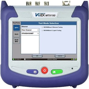 Testeur Ethernet VeEX MTX150 150x150x70mm Analyseur de réseau pour tests Ethernet - Product Image 1
