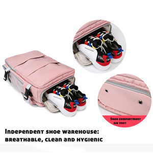 Sac à dos en nylon de qualité personnalisée, populaire pour les loisirs, les voyages, l'école, les adolescentes, imperméable, pour ordinateur portable - Product Image 4