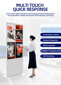 Độ nét cao 4K 32/64/50/55 inch tầng đứng LCD màn hình cảm ứng bảng tương tác kỹ thuật số biển và màn hình quảng cáo - Product Image 2