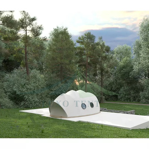 Luxo-tienda de campaña de lona Glamping para <span class=keywords><strong>hotel</strong></span>, complejo turístico al aire libre, experiencia de acampada de lujo con diseño especial a la venta - Product Image 1