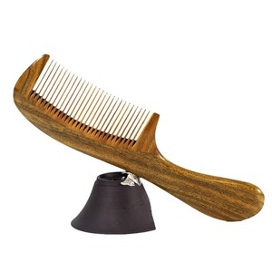 Meishuge Sandalwood Comb 15-20Cm Gua Sha <b>Massage</b> <b>Tool</b> For Home Use - Product Image 5