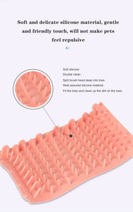 <span class=keywords><strong>Pulitore</strong></span> della zampa del cane della tazza della rondella della zampa del cane del Silicone della tazza di pulizia del lavaggio della zampa dell'animale domestico di Logo su misura - Product Image 3