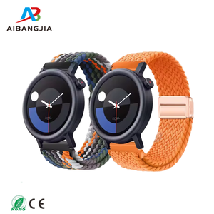 Correas de Tela de Nailon Trenzado Elástico con Hebilla Magnética de 20 mm y 22 mm para Reloj <span class=keywords><strong>Huawei</strong></span>, para Reloj Samsung Galaxy - Product Image 1