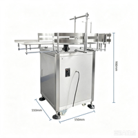 Machine de tri et de débroussillage de bouteilles rondes pour ligne de production de remplissage