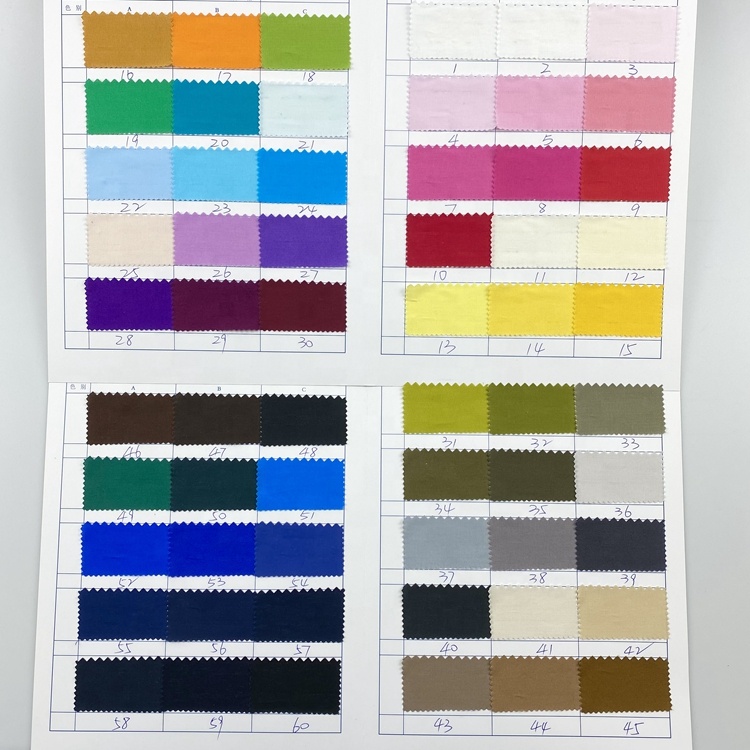 Индивидуальный цвет, Высокоплотный поплин, тканая мягкая окрашенная рубашка, 100% хлопчатобумажная ткань для одежды