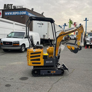 Agt mx12 Máy xúc với rato động cơ xăng với cơ khí ngón tay cái - Product Image 5