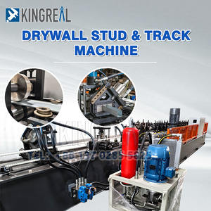 2024 Trockenbau-Stiftschleife und Raupenrollenformmaschine Wandwinkelprofil-Kaltformmaschine mit L/W-Form kundenspezifisches Design - Product Image 2