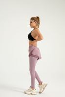Ropa de Yoga con Estilo y Color Personalizados, Marca Privada OEM, Leggings de Cintura Media Elástica, Elásticos en Cuatro Direcciones, Secado Rápido, Antibacterianos |   Diseños Rápidos