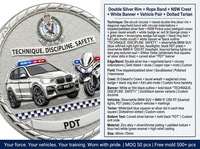 Pièce de monnaie de défi personnalisée en émail souple 3D en relief, en alliage de zinc plaqué argent antique, pièce souvenir d'agence, logo personnalisé OEM ODM