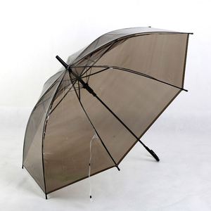 YS564 Parapluie transparent en PVC portable personnalisé avec logo, parapluie publicitaire coloré bon marché, cadeau promotionnel - Product Image 6