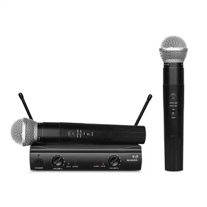 Connector SEM FIO System Cheap Price UHF <b>Microphone</b> with Omni-Directional Polar Pattern Portable for Conference Use - Product Image 1