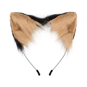 Manufacturer Direct Sales Handmade Lolita Cat Fox Headband ear cosplay cat ears headband