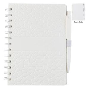 Caractéristiques du cahier à spirale à couverture rigide en pierre PP de haute qualité avec papier de pierre NB027 Cadeaux promotionnels <span class=keywords><strong>La</strong></span> Trobe Stone Paper Notebook - Product Image 5
