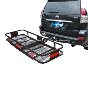 500LBS D'attelage En Acier Support Porte-Bagages Arrière de Voiture Porte-Bagages Cargaison En Vrac - Product Image 1