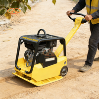 Compacteur de plaques hydraulique efficace et durable 30KN, compacteur vibrant diesel pour sols