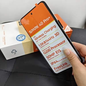 Oferta especial: Spark 40 Pro+ de 7.3 pulgadas con huella dactilar, pantalla para teléfono móvil, compatible con todas las bandas de red. - Product Image 2