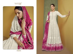 Costume Salwar Kameez en Georgette avec Broderie en Coton, Très Vendu, Disponible en Gros - Product Image 6