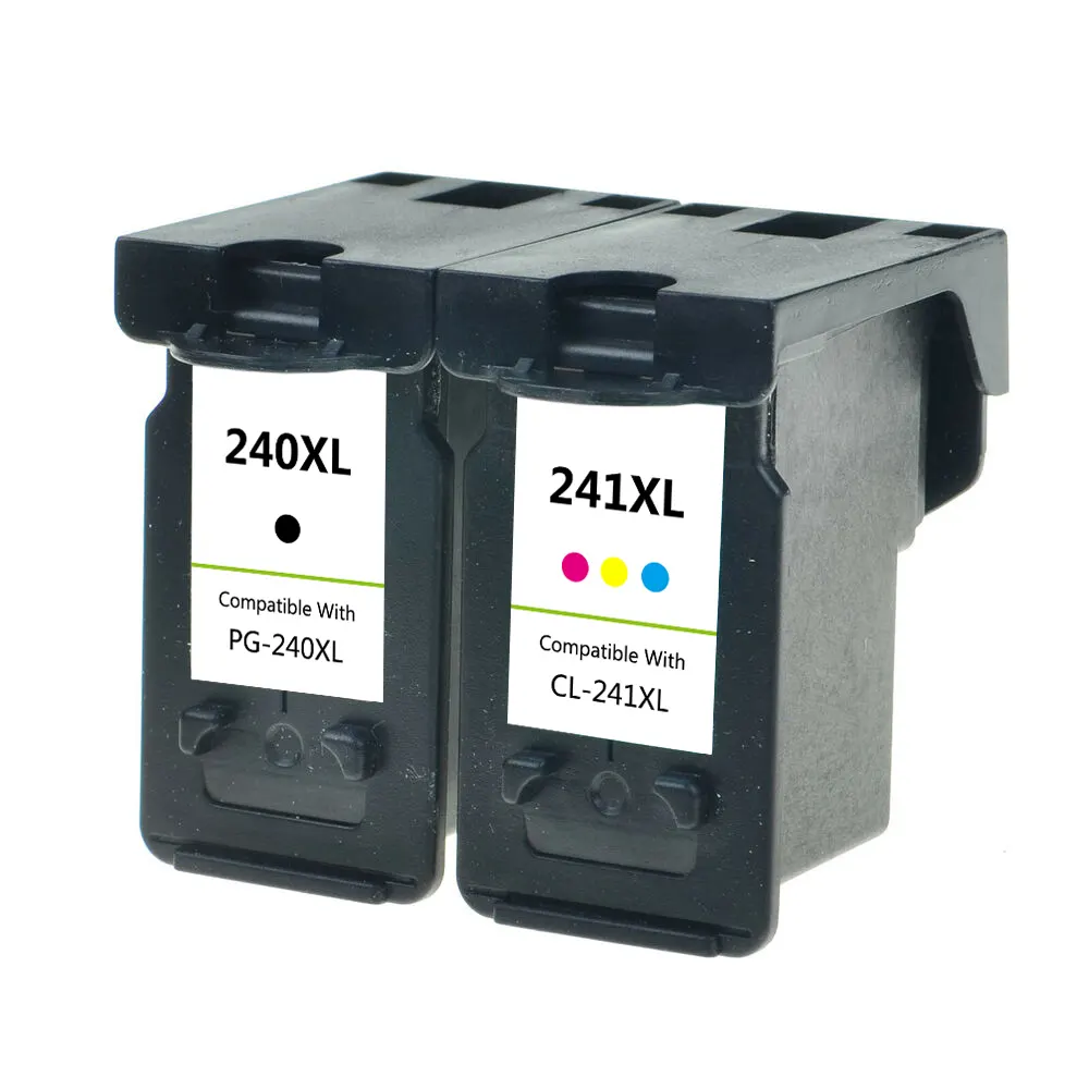 पीजी 240XL सीएल 241XL कैनन Pixma एमजी और एमएक्स श्रृंखला प्रिंटर के लिए स्याही कारतूस
