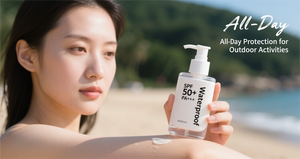 Crème <span class=keywords><strong>solaire</strong></span> végane SPF50+ PA++++, résistante à l'eau et à la transpiration, sans huile, pour le <span class=keywords><strong>visage</strong></span> et le corps, pour peaux sensibles, 50 ml - Product Image 2