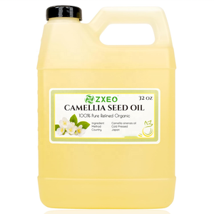 น้ำมันเมล็ดคาเมลเลียบริสุทธิ์ 100% สำหรับผิว ผม ใบหน้า เกรดเครื่องสำอาง แบบสกัดเย็น สำหรับบำรุงผิวหน้า ผม เล็บ ขายส่ง - Product Image 1