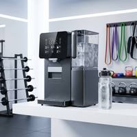 Distributeur d'eau de traitement de l'eau par osmose inverse de bureau avec machine à glace à contrôle thermique rapide