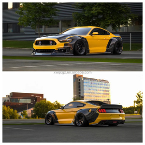 Kit de Carrocería de Fibra de Carbono para Ford <span class=keywords><strong>Mustang</strong></span> 2015-2023 con Guardabarros Anchos Clinched Mejorados, Difusor Delantero, Difusor Lateral y Alerón de Maletero - Product Image 5
