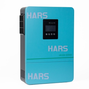 อินเวอร์เตอร์พลังงานแสงอาทิตย์แบบไฮบริด 3Kw 5Kw 6Kw  แบบ Single/Dual Output  ใช้ได้ทั้งแบบออฟกริดและออนกริด 48V คลื่นไซน์บริสุทธิ์ ระบบ MPPT ประสิทธิภาพ 98% พร้อมหน้าจอ LCD - Product Image 2