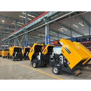 NOUVEAU Compresseur à vis diesel LiuGong CSH175A 177CFM 8Bar 50HP Moteur Cummins 3 vannes de sortie Compresseur d'air portable pour travaux routiers - Product Image 5