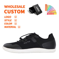 Chaussures de sport décontractées pour hommes, faciles à enfiler et à retirer, respirantes, légères, pour la randonnée en extérieur, avec une boîte à orteils large, zéro drop, chaussures pieds nus, baskets d'entraînement pour la gym