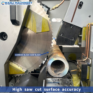 Manufacturer Supplies Fully Automatic High Speed Circular Saw <strong>Machine</strong> For <strong>Cutting</strong> Round Steel Round Pipes Stainless Steel - Product Image 3