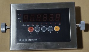 Indicador de acero inoxidable LP7512 con pantalla LED LCD Escala de plataforma Indicador de pesaje Locos - Product Image 4