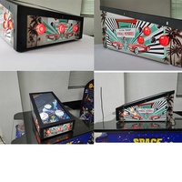 Grosir Permainan Arcade Koin Sistem Android Penggunaan Rumah 21.5 Inci Meja Mesin 3D Pinball