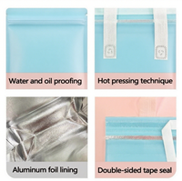 Sac isotherme réutilisable en non-tissé avec doublure en aluminium, étanche, personnalisable, design multifonctionnel, avec logo/graphisme, vente en gros