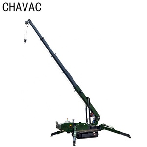 Nhà Ngoài Trời 1.2/3/5/Tấn Xây Dựng Spider Cao Su Bánh Xích Động Cơ Diesel Ổ Đĩa Cần Cẩu Điện Thủy Lực Kính Thiên Văn Bùng Nổ - Product Image 6