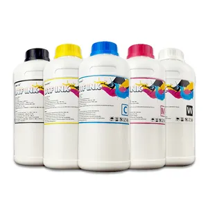 Doğrudan Film beyaz mürekkep CMYK Plastisol PIgment dijital ısı Transfer baskı DTF mürekkep DTF DTG yazıcılar için