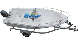Gather-barco de pesca de 5m, barco de pesca frp, consola central, barco de pesca, precio barato - Product Image 2