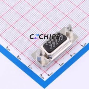 10090929-S154XLF D-Sub/VGA Connector Through hole Component (THT) Connector Female 15P Through Hole 3 - Product Image 2