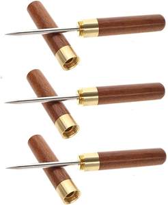 Vente chaude Marron Couleur Naturelle Manche En Bois En Acier Inoxydable Pic À Glace Bar Accessoires pour Cuisine ou Scapa Scots Bard - Product Image 2