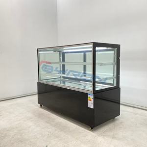 Byron Pâtisserie Gâteau Au Chocolat Nouvelle Arrivée Porte En Verre Mini Congélateur Rétro <span class=keywords><strong>Noir</strong></span> Réfrigérateur Ménage Calme Petit Réfrigérateur Rétro - Product Image 3