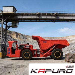 Camión Volquete Articulado Subterráneo Kapuro TU-10 de 10 Toneladas con Tracción 4x4 y Conjunto de Motor y Bomba - Product Image 4