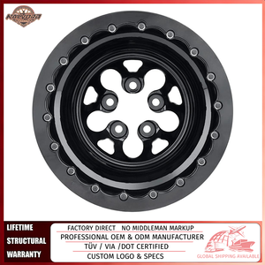 Jantes forgées Beadlock WELD Alpha-1 Dodge1 Drag Pak 15x10 pour Challenger SRT Mopar Drag Race Car Plymouth Barracuda <span class=keywords><strong>Duster</strong></span> Dodge - Product Image 1