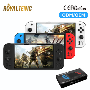 เครื่องเล่นเกมพกพา G90 Retro หน้า<span class=keywords><strong>จ</strong></span>อใหญ่ 7 นิ้ว ความละเอียดสูง พร้อมการเชื่อมต่อ WiFi มีเกมให้เล่น 19000 เกม - Product Image 3