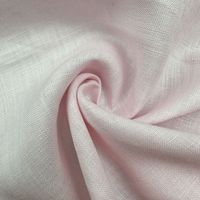 Tissu en lin pur biologique doux tissé pour vêtements