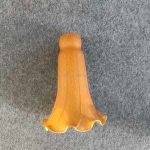 Paralume <span class=keywords><strong>in</strong></span> <span class=keywords><strong>Vetro</strong></span> Soffiato a Mano Multicolore Stile Europeo a Forma di Giglio per <span class=keywords><strong>Lampade</strong></span> da Tavolo, da Terra e Sospensioni - Product Image 2