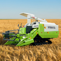Moissonneuse-batteuse à alimentation complète pour riz Wubota, machine agricole à haute productivité, boîte de vitesses YD-85, 45CC HST