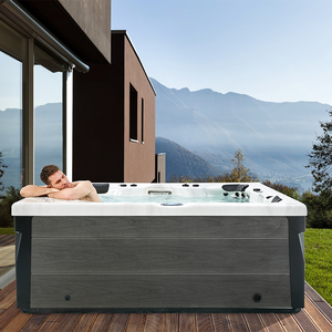 Ventas calientes 60 Jets 5 personas Spa barato Bañera de hidromasaje Muebles de exterior Bañera de hidromasaje - Product Image 6