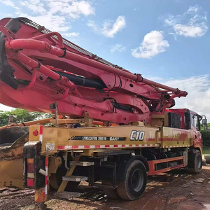 Camion de pompe à béton monté sur châssis <span class=keywords><strong>Volvo</strong></span> d'<span class=keywords><strong>occasion</strong></span> SYM5300THBES 430C-10 43m Gamme de pompes Diesel Power - Product Image 4