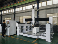 GC-1325/1530 mousse de polystyrène 4 axes bois cnc machine avec tête pivotante